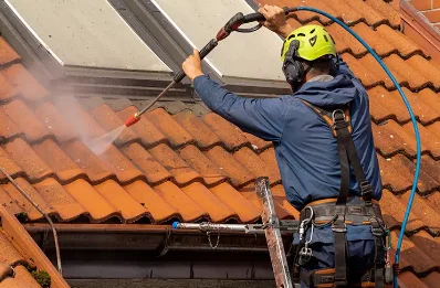 Démoussage et hydrofuge de toiture aux Repôts
